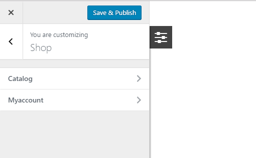 Customize shop