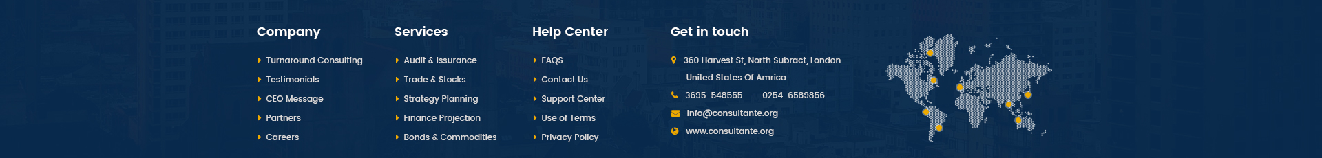 Footer Widget